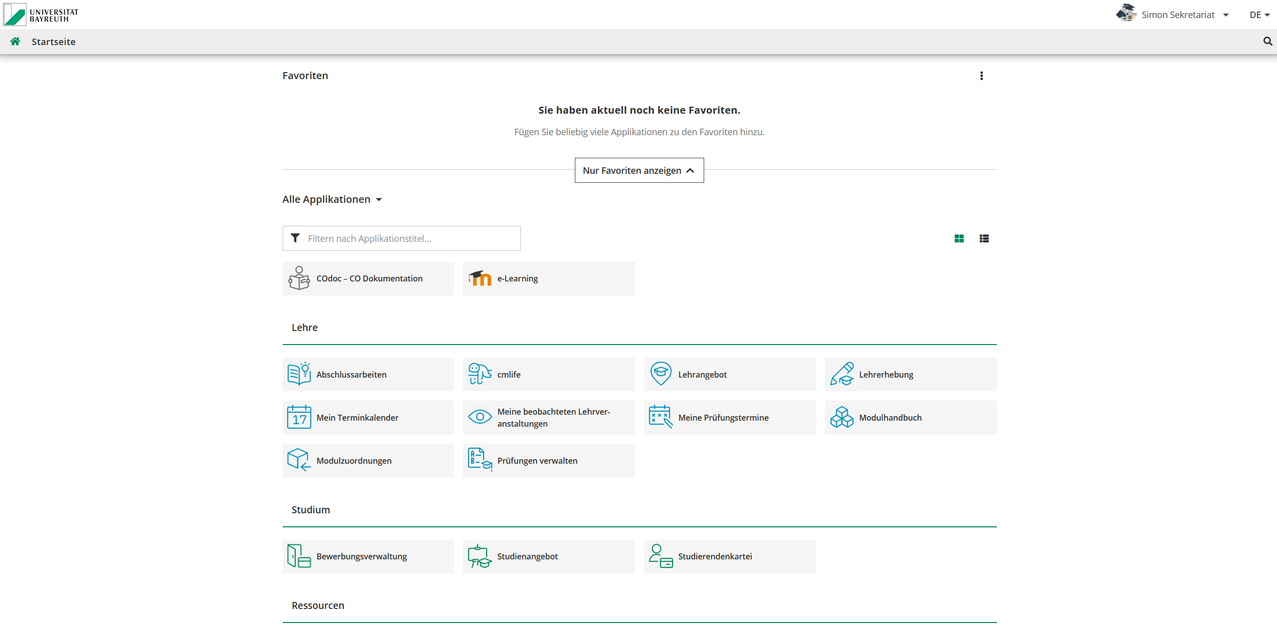 Persönlicher Desktop